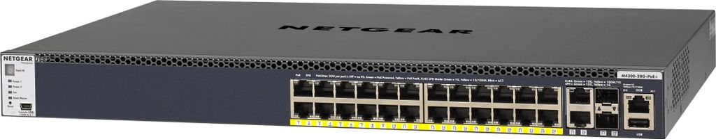 Switch / M4300-28G-PoE+ (1,000W PSU) stackl.mgd.Switch mit Produktbild 
