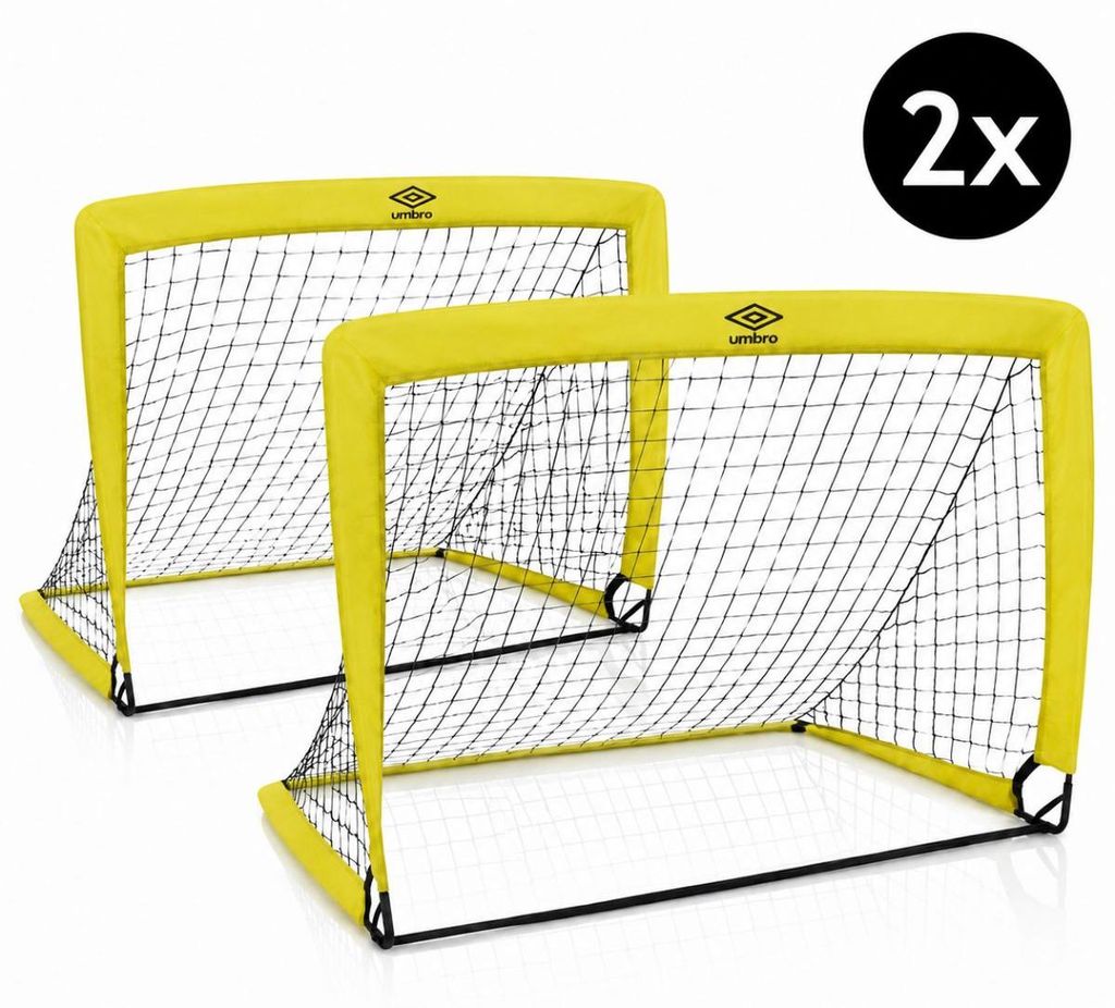 Lot de 2 cages de football pliantes Umbro - Cage de Image du produit 