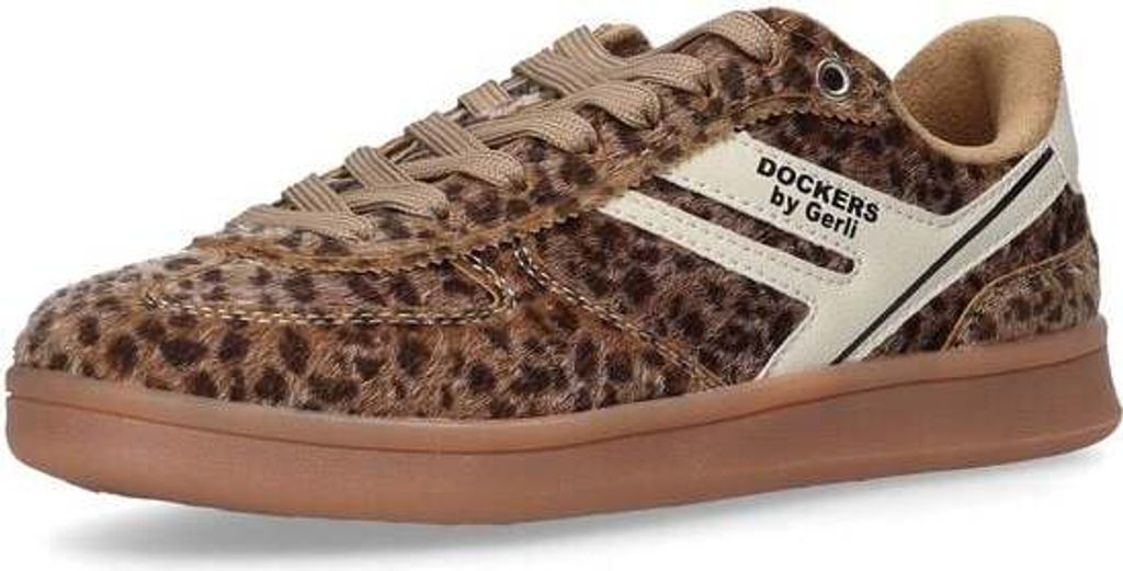 Dockers by Gerli Sneaker Damen  braun/schwarz Basics Produktbild 
