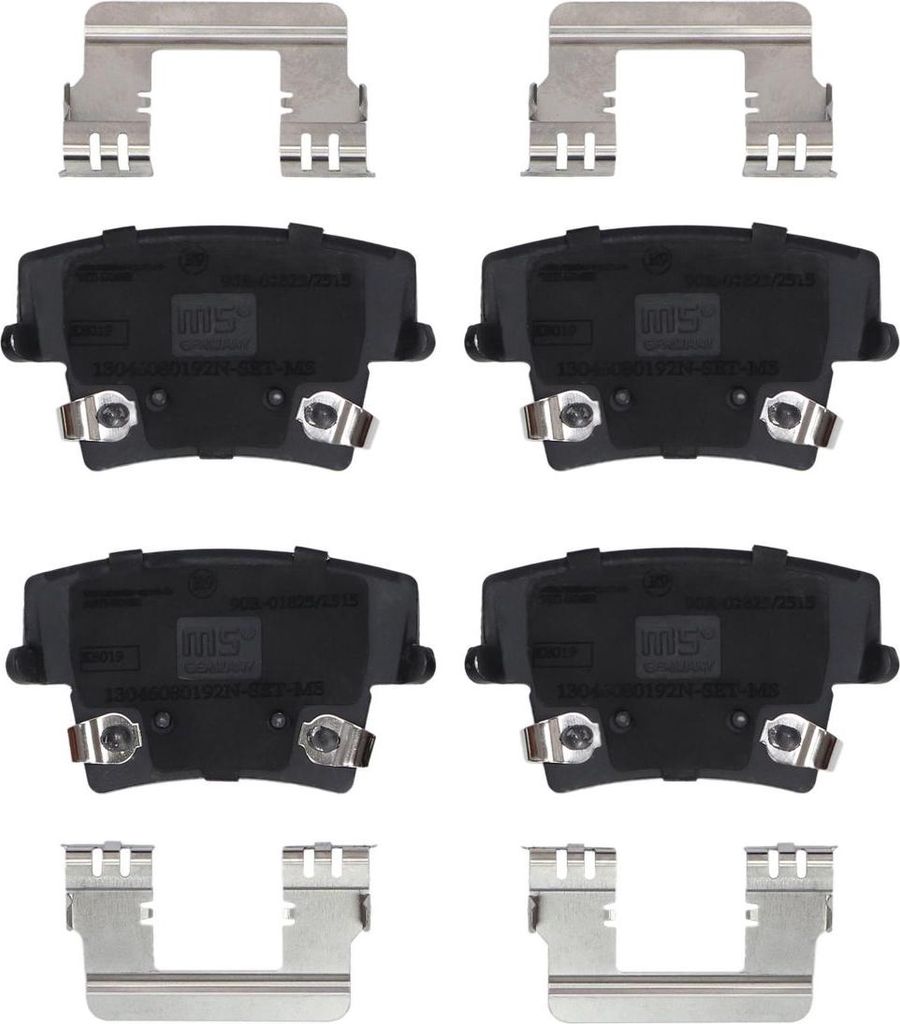 MASTER-SPORT 13046080192N-SET-MS Bremsbeläge, Bremsklötze Hinterachse für CHRYSLER 300C (LX, LE)