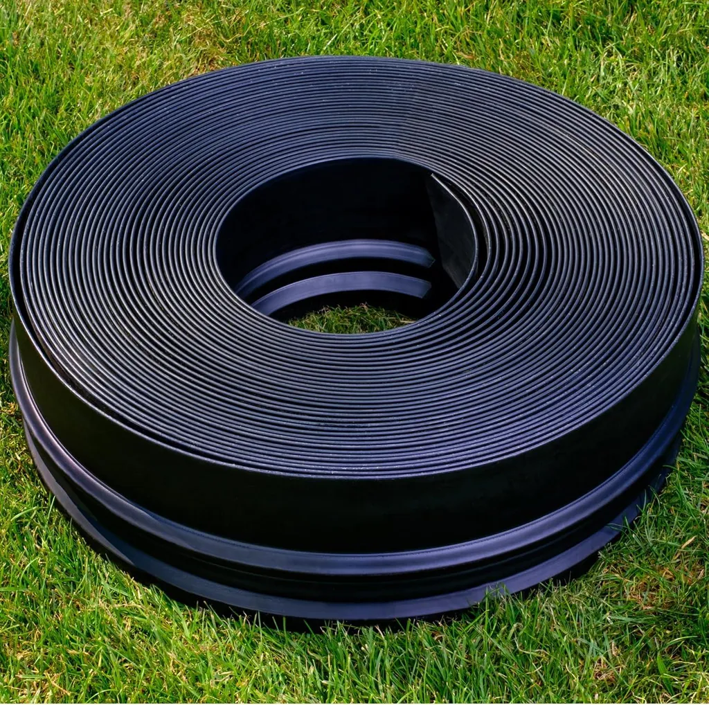 Bordure de jardin flexible 20m pour créer des massifs et allées nettes