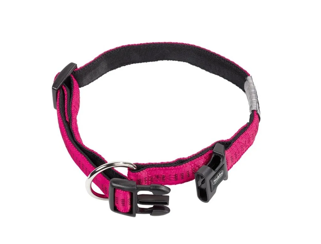 Nobby Collare Soft Grip Fucsia 40-55cm | Comfort Imbottito per Cani