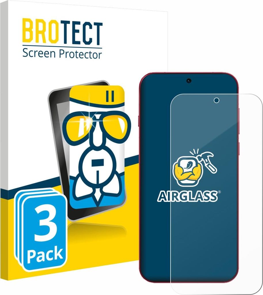 3x BROTECT Schutzglas für Oppo Find X9 Schutzfolie Panzer Folie Glas Display Schutz klar