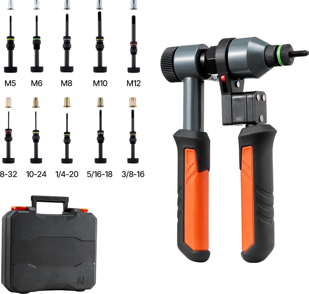 Set di pinze per dadi rivettati SucceBuy 21 cm, pinza Immagine del prodotto 