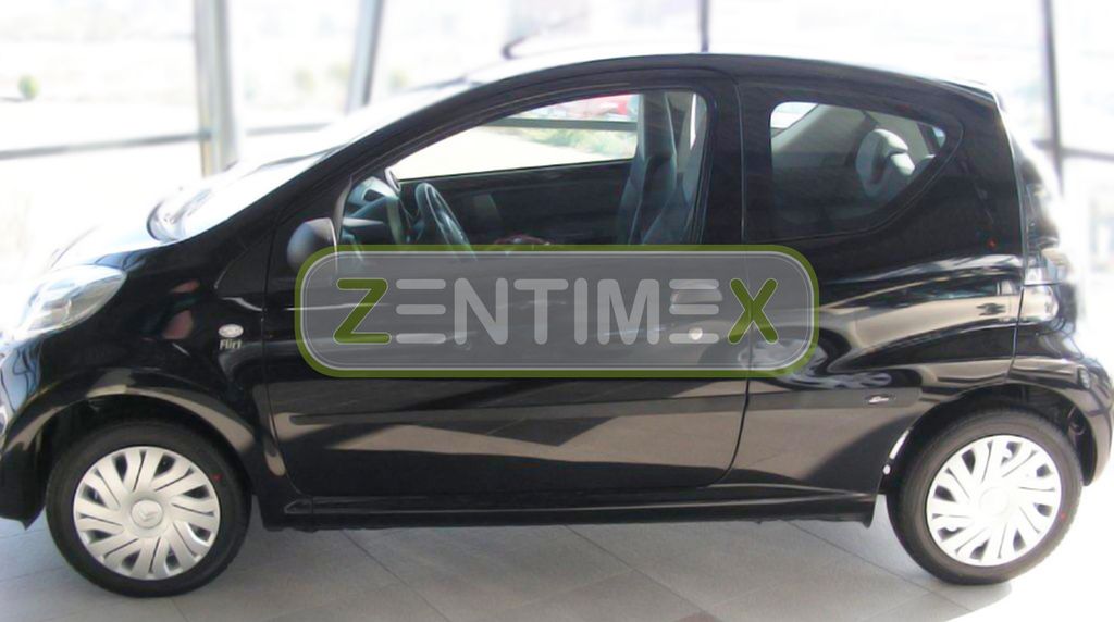 Schutzleisten kompatibel mit Citroen C1 2005- Schrägheck Hatchback 3-türer