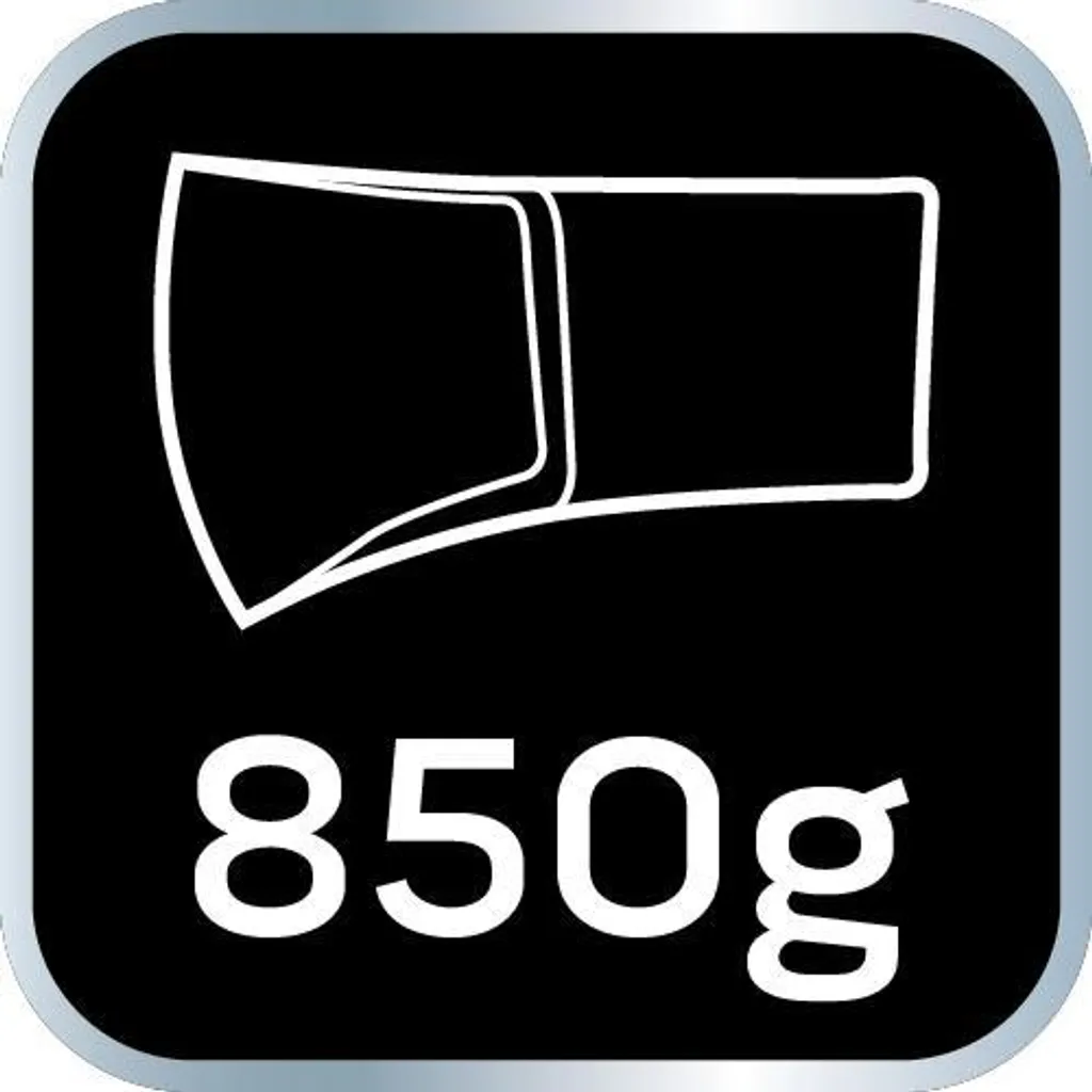Ascia da Giardino 1.2kg: Manico Antivibrazione e Lama Teflonata 850g