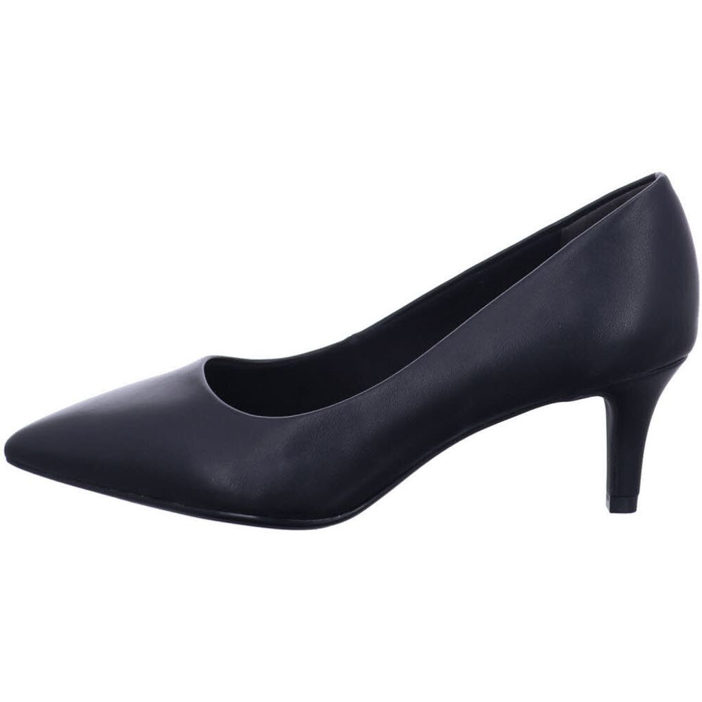 Tamaris Damen Pumps einfarbiges Design spitz Pfennigabsatz Produktbild 26