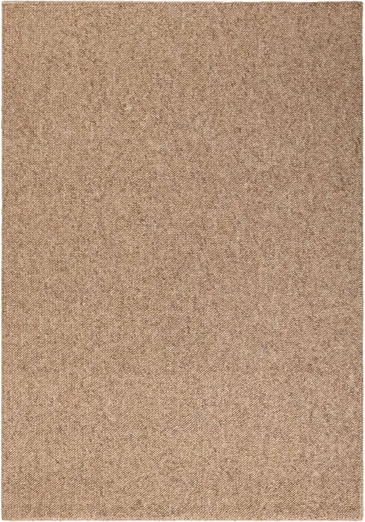 Tapis de salon aspect chaud ROCCCO uni et résistant facile à nettoyer