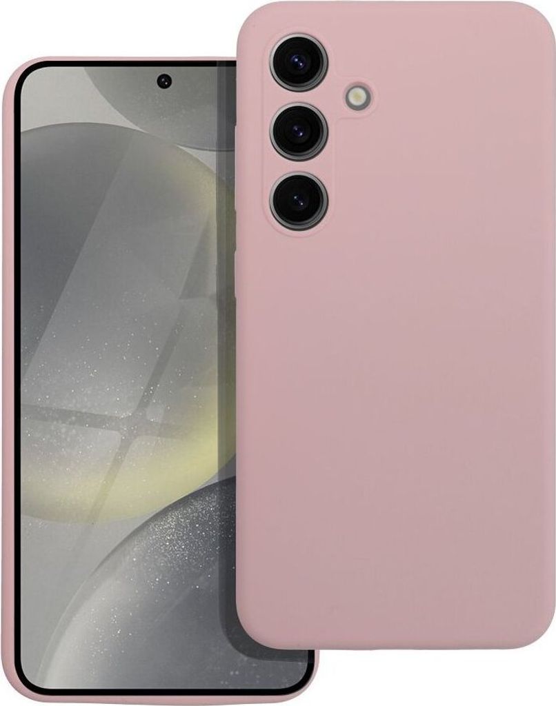 Silikon 2mm Handyhülle Kameraschutz kompatibel mit Motorola Moto G85 5G Sand Pink