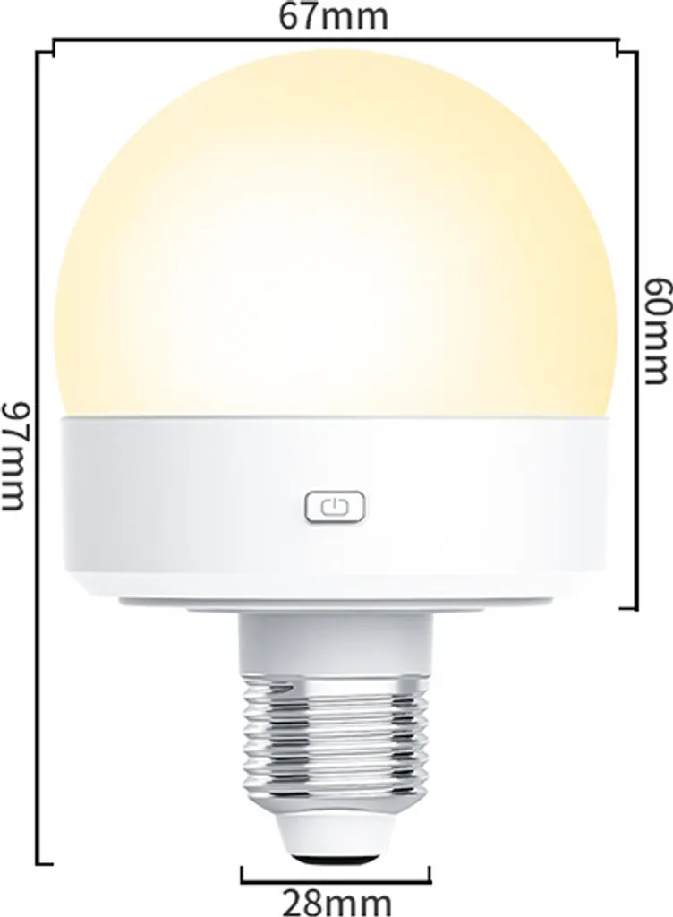 Réglette LED Sans Fil Rechargeable avec Aimant et Télécommande - 2 pcs - 4