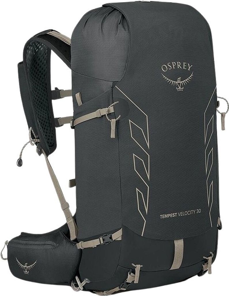 Osprey Tempest Velocity 30 Dark Charcoal/Chiru Tan M/L Outdoor-Rucksack