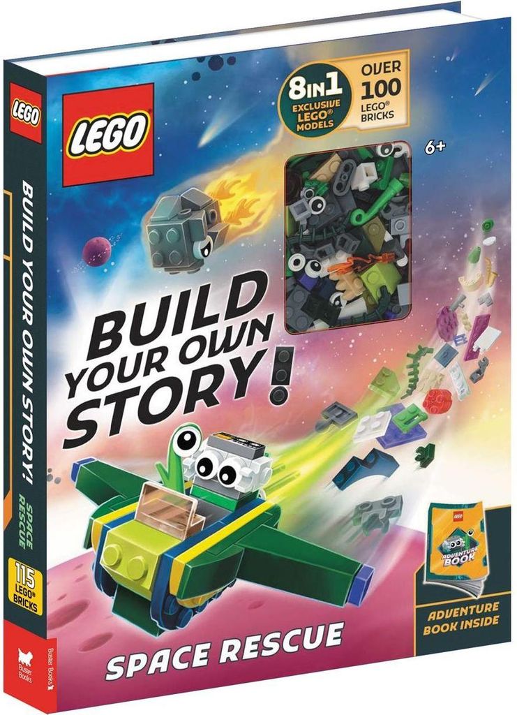 LEGO Books: Build Your Own Story: Space Rescue (with over 100 LEGO bricks and exclusive models to build)