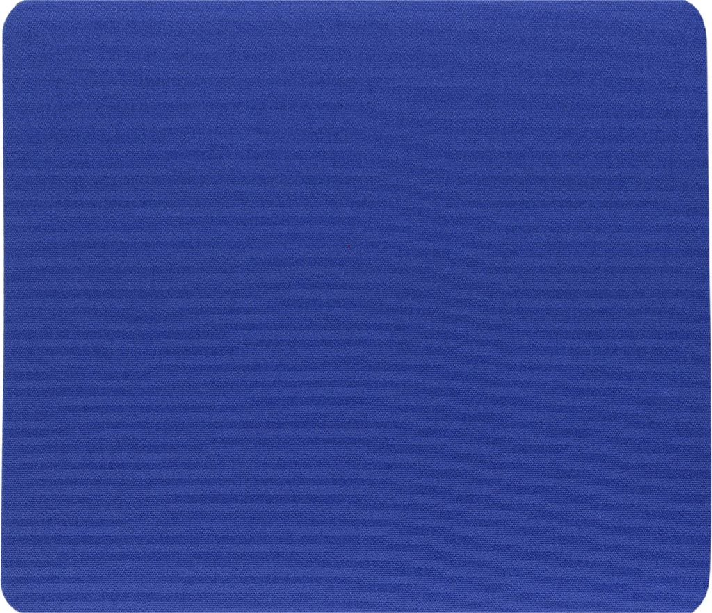 InLine Maus-Pad 250x220x6mm, blau, Blau, Einfarbig, Textil, Produktbild 