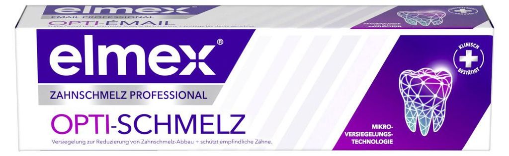 elmex Opti Schmelz Professional, zubní pasta, balení 75 ml Obrázek produktu 