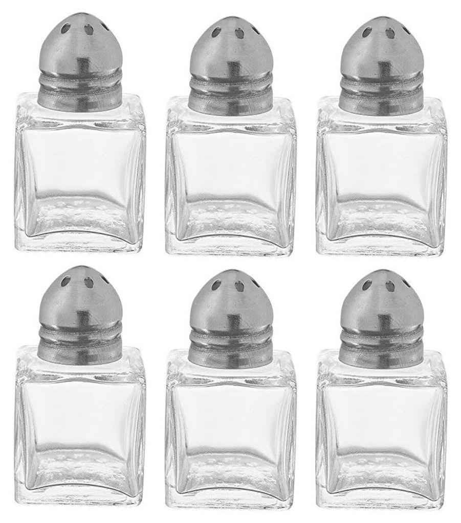 Mini-zout- en peperstrooiers, 0,5 oz / 1/2 oz glazen Productafbeelding 