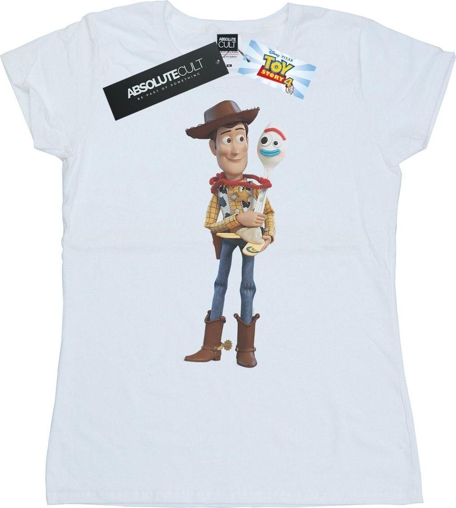 Disney - "Toy Story 4" T-Shirt für Damen BI44314 (XXL) (Weiß)