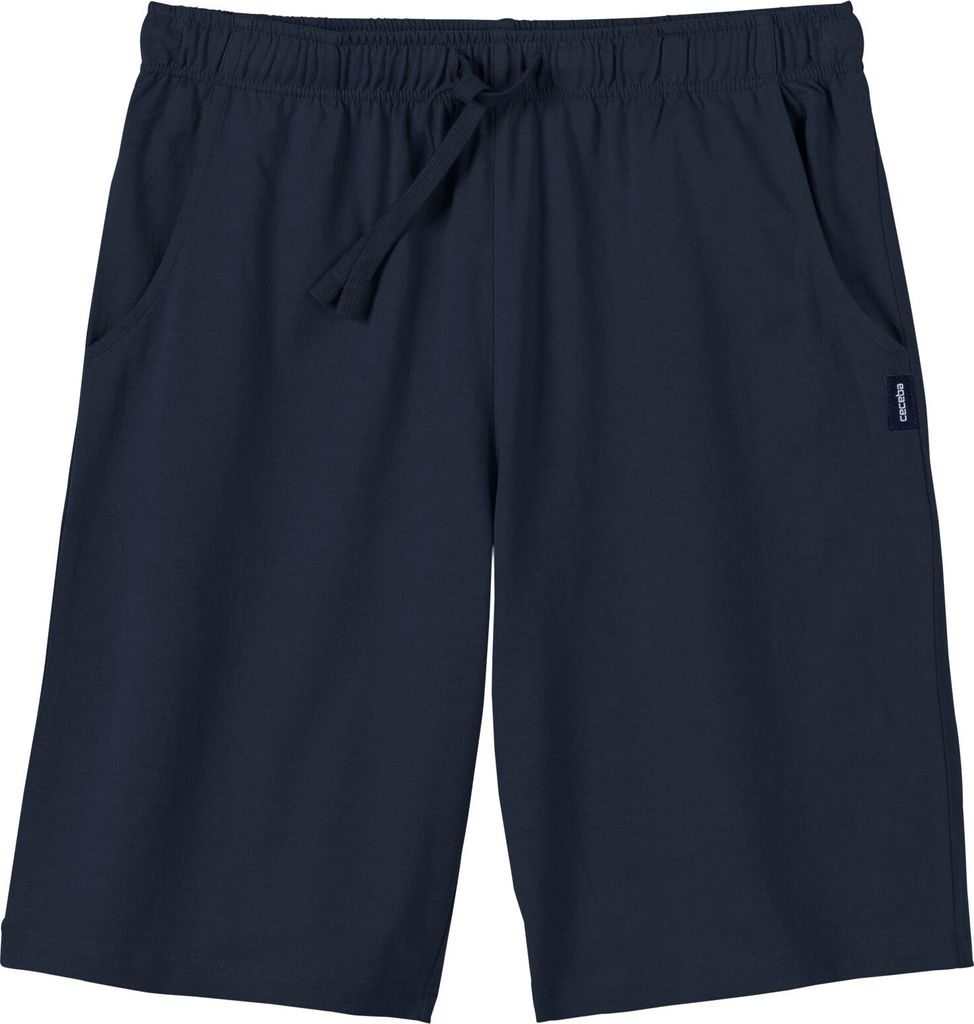 Ceceba Schlafanzughose dunkelblau kurz Übergröße