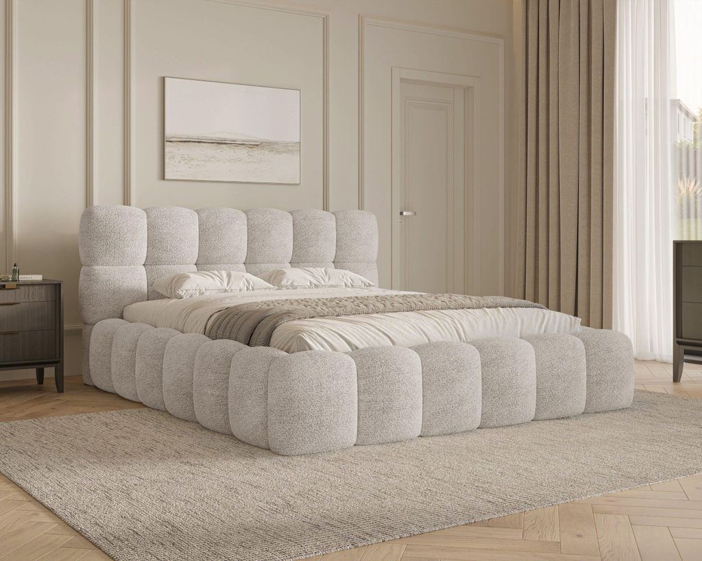 MOEBLO Polsterbett Bubble Bett 19 – Doppelbett im Produktbild 