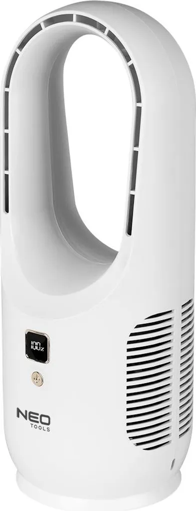 NEO TOOLS Ventilateur Sans Pales 2200mAh - Affichage LED Noir et Argent
