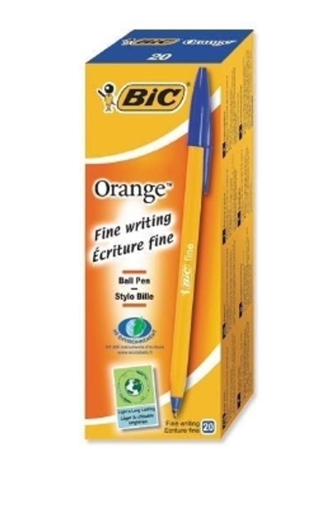 BIC 8099221, Spona, Kuličkové pero, Modrá, 20 kusů Obrázek produktu 