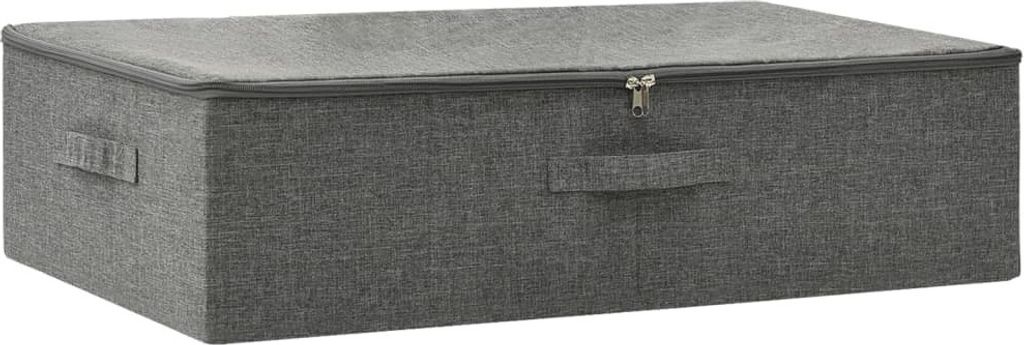 vidaXL Boîte de rangement en tissu 70x40x18 cm Anthracite Image du produit 