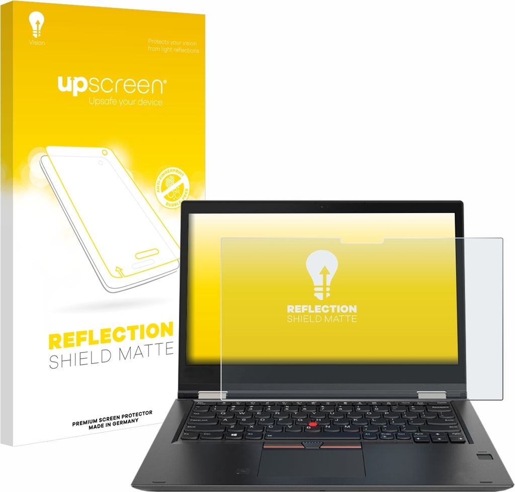 upscreen Schutzfolie für Lenovo ThinkPad Yoga X380 Displayschutz Displayschutzfolie Folie Matt Entspiegelungsfolie