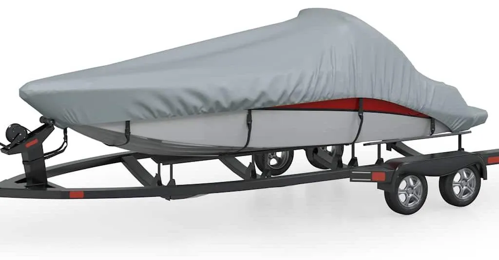Bâche bateau 671 cm imperméable et anti-UV avec sangles de fixation