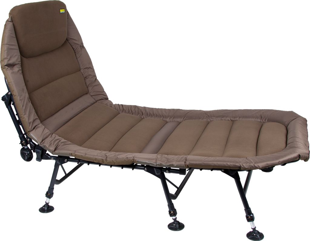 Faith Big One Bedchair XXL - Extra großes - 220x90cm - Bis 130 kg - 8 Stützbeine
