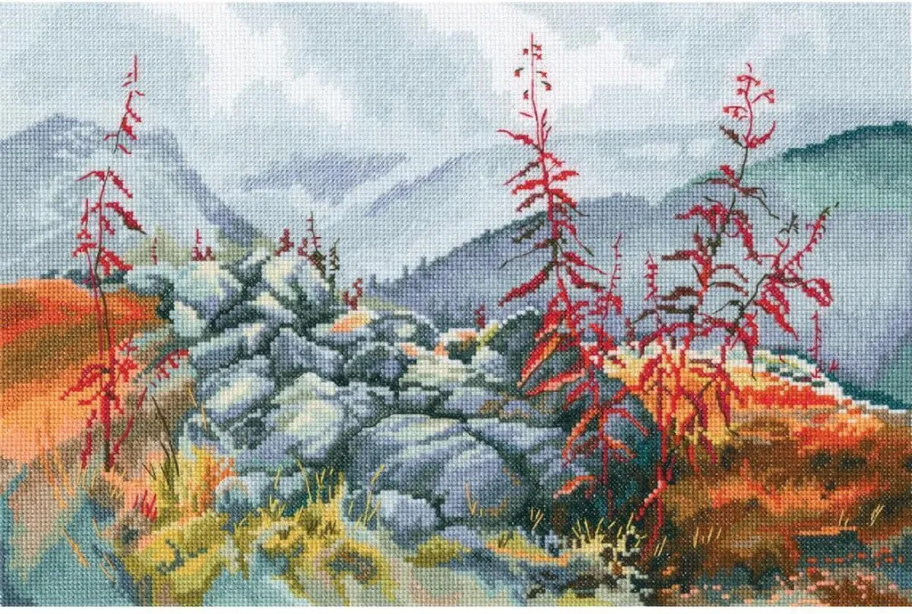 Point de Croix Compté RTO - Kit Broderie Sans Erreur 36x24,5cm Nord