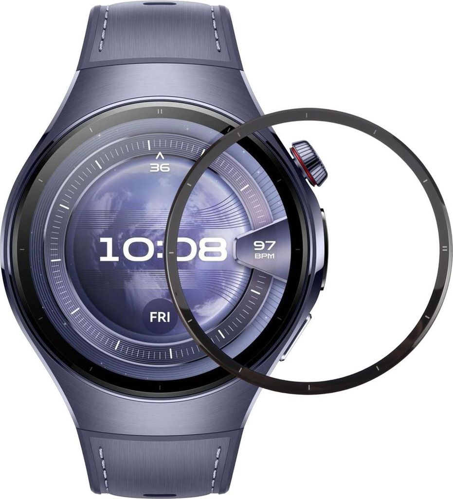 Für Huawei Watch 5 46 mm Frontglas Ersatzteil aus Saphirglas Display Reparatur