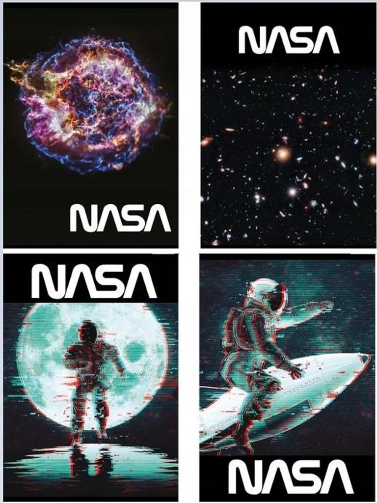 Notebook Space Adventure A5 Plastificato - Tech & Writing Gear