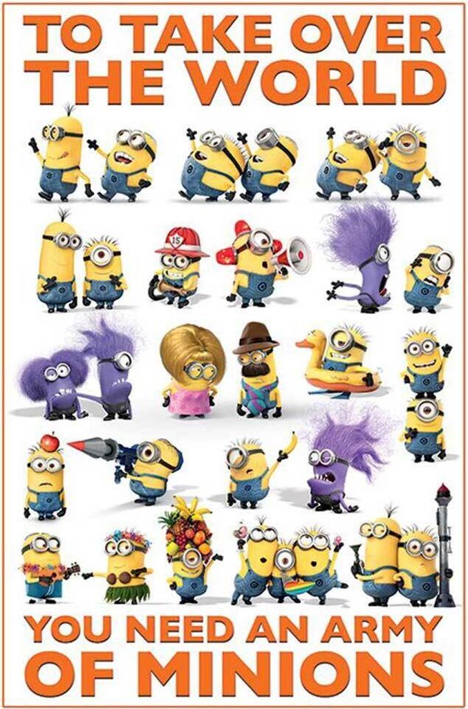 Despicable Me - Poster - 2 - Take Over The World + 1 Image du produit 