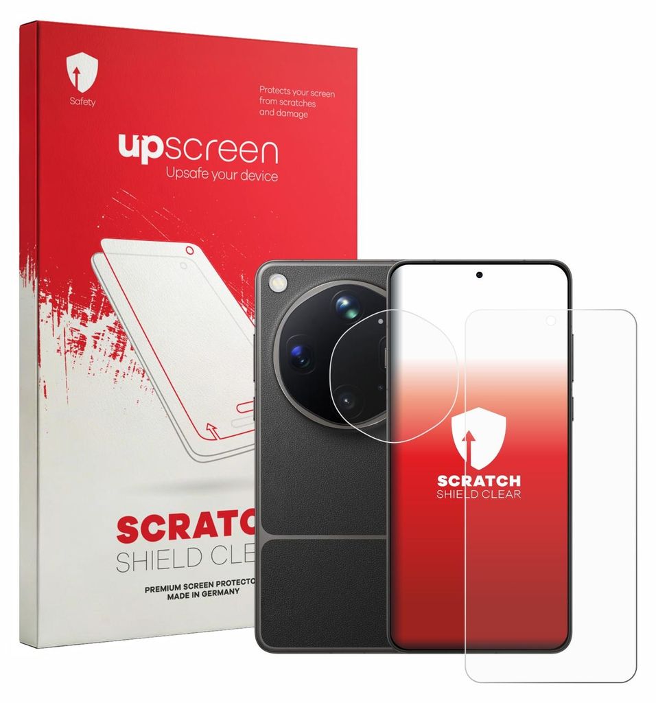 upscreen Schutzfolie für Oppo Find X9 Ultra (Display+Kamera) Displayschutz Displayschutzfolie Folie Klar Transparent