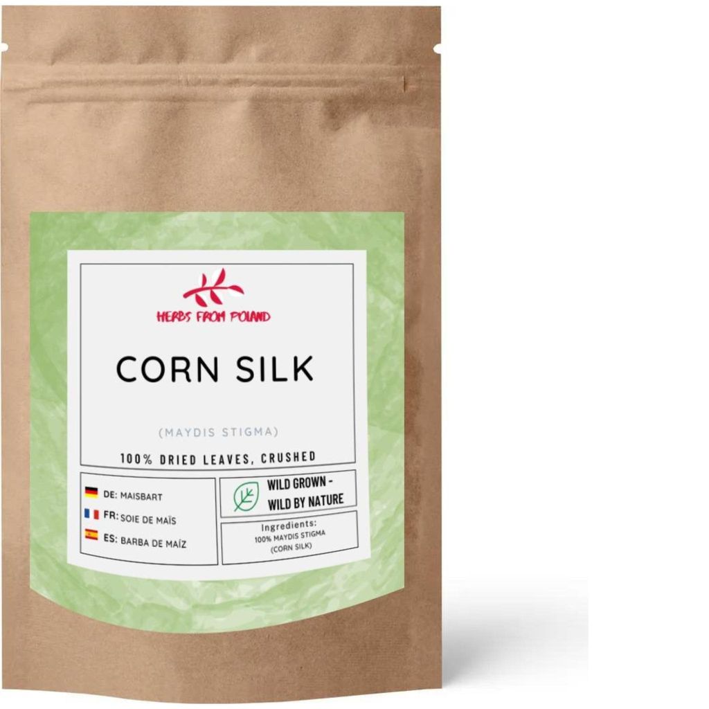 Herbs from Poland Maisgriffel – Natürliche Unterstützung für Nieren & Blase, Entwässernd & Entzündungshemmend, 100% Natur aus Polen – 1000g