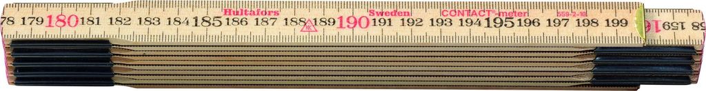 Hultafors Contact-Meter aus schwedischer Glasbirke, elastische Glieder