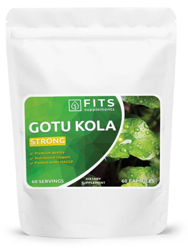 Gotu Kola Strong 1000 mg, 60 capsule Immagine del prodotto 