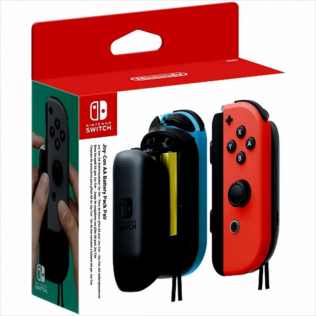Support de piles AA pour Joy-Con Nintendo Switch - Pack de 2 accessoires - 2