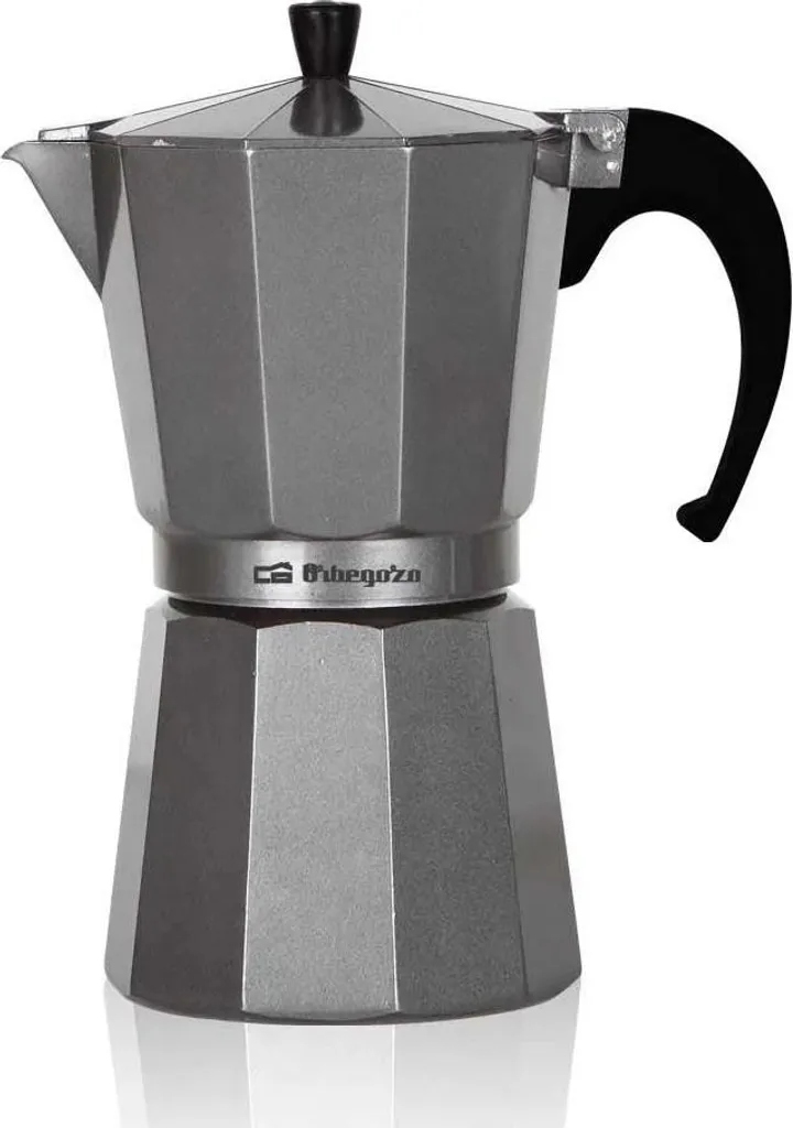 Cafetière italienne Orbegozo Kfs 1220 en argent pour 12 tasses