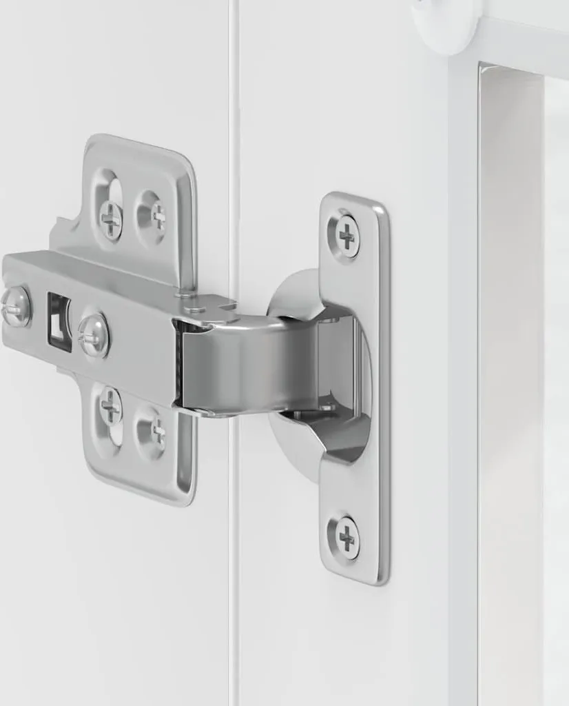 SYFAX™ Pensile da Cucina con Porta in Vetro Porto Bianco Lucido - 10