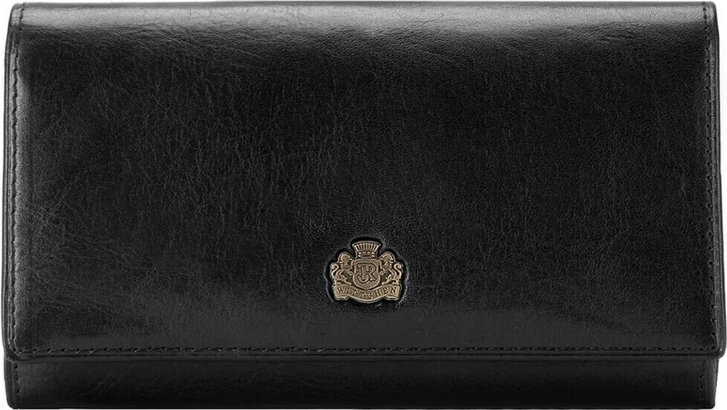 Grand Portefeuille Long pour Homme Collection Arizona Format 10x16 cm Noir