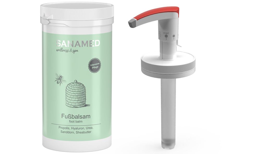 CareMed Fußbalsam mit Propolis und Hyaluron 450m Produktbild 