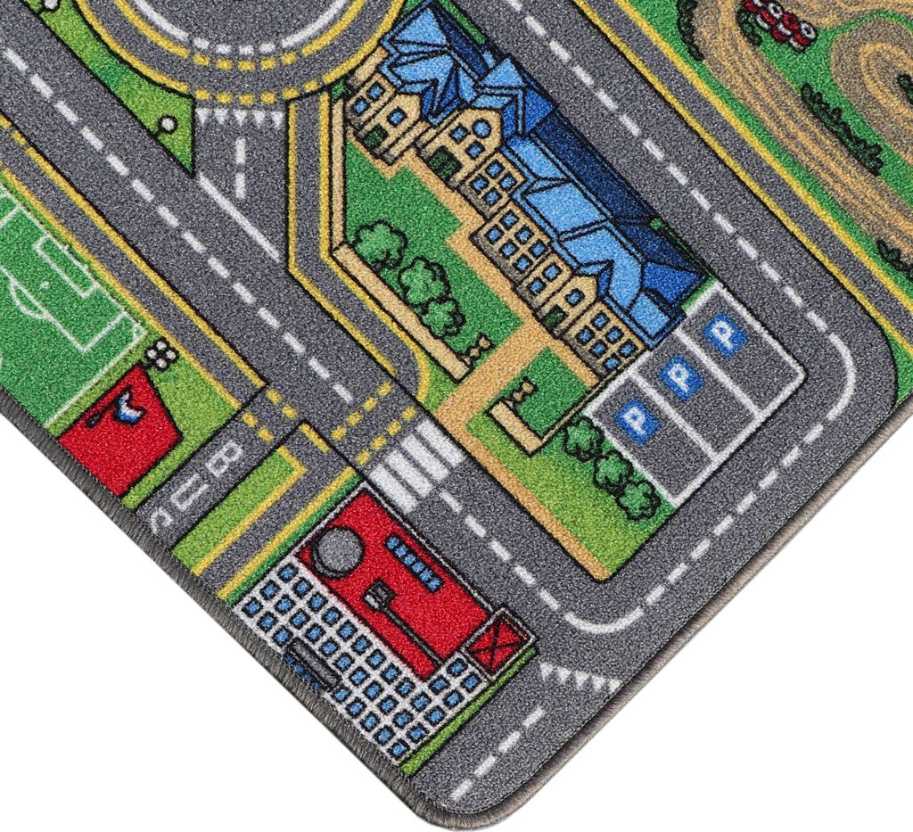 Primaflor Spielteppich STREETS - 95x200cm - Kinderteppich Produktbild 
