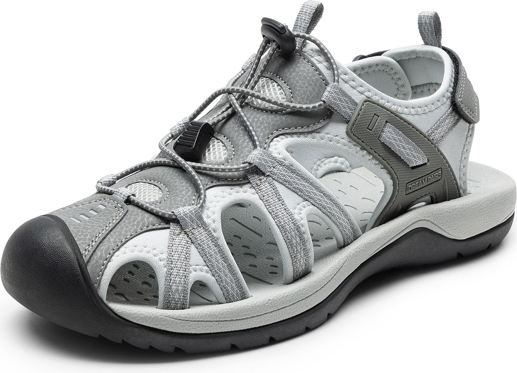 DREAM PAIRS Herren Sandalen Strand Wandersandale Trekkingsandalen Outdoorschuhe Sommer Freizeitschuhe Sport-Outdoor Wasser Atmungsaktive Sandale,Fa...