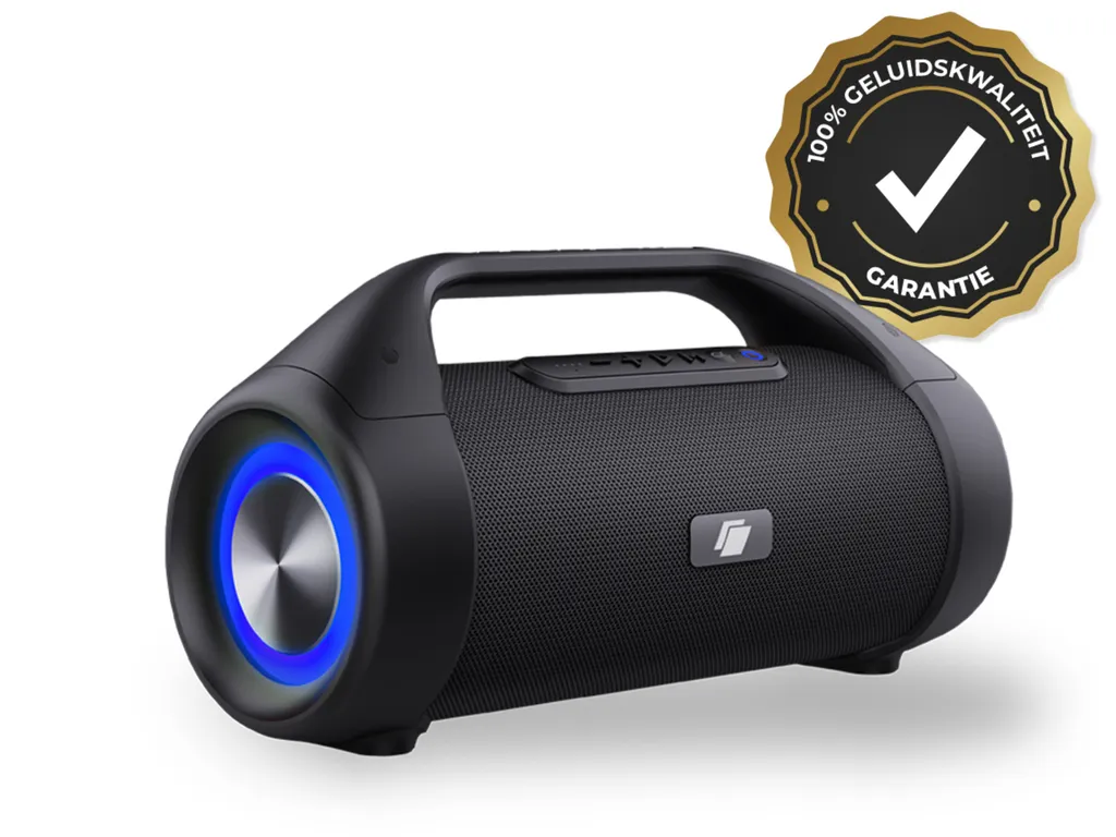 Haut-parleur Bluetooth portable Caliber avec lumières LED intégrées - 14