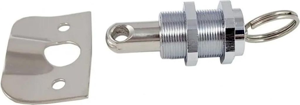 Oem Marine Knopfsperre Silber 21 mm Silber 21 mm