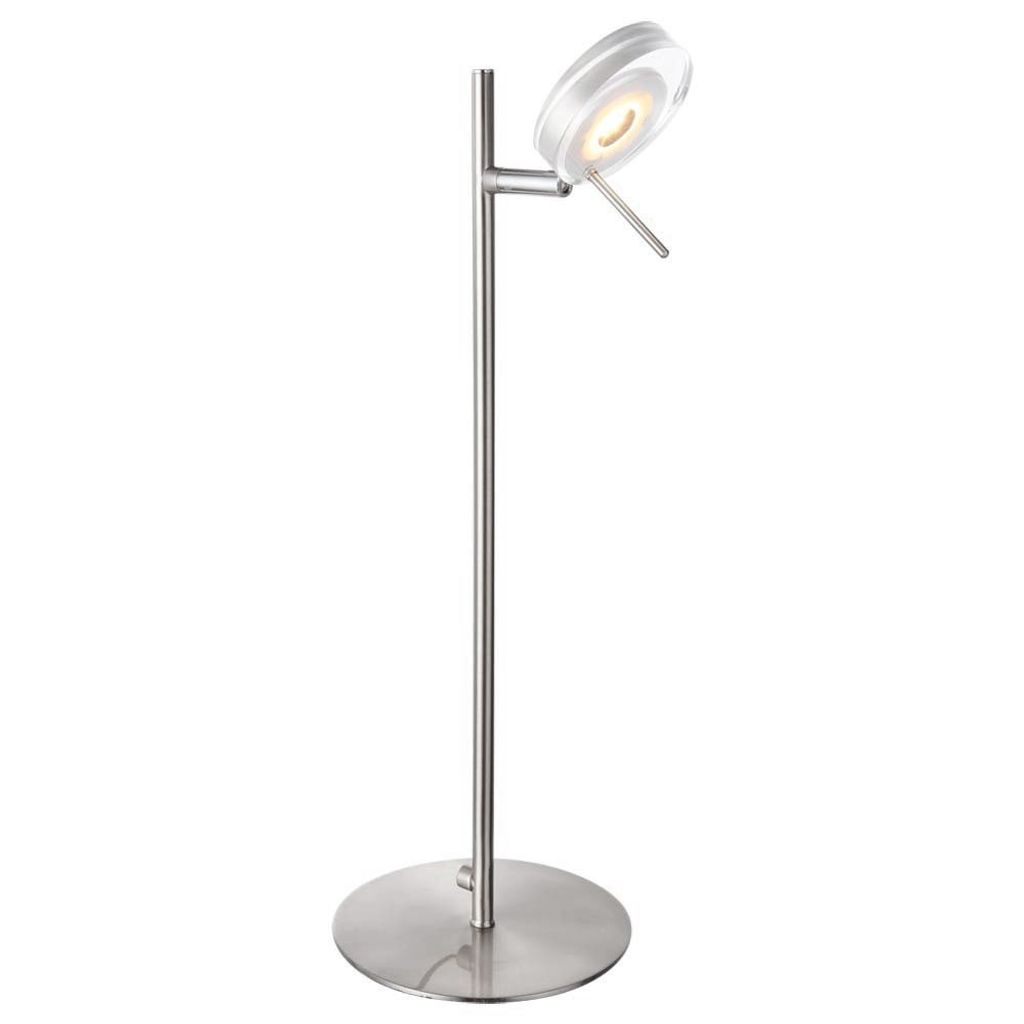 Globo Canyon LED SchreibTischlampe Tisch-Leuchte nickel matt 56190-1T