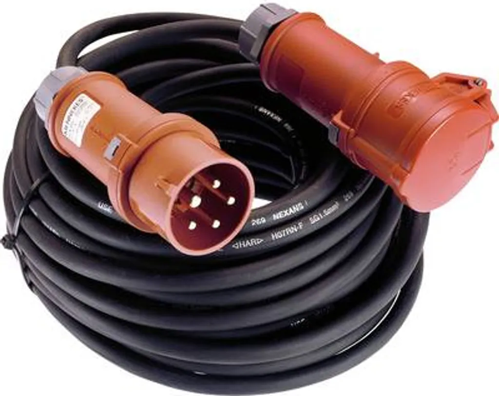 AS Schwabe 60568 Câble de rallonge électrique Noir 25 m - Fiabilité Pro