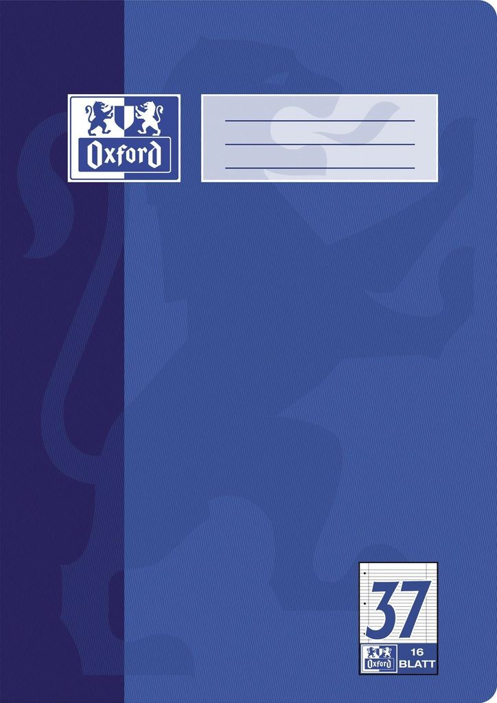 Oxford 100050317 Zeszyt A4 / 16 arkuszy Linijka 37 Zdjęcie produktu 