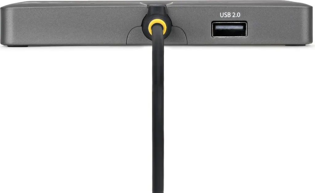 Câble QUAD-USB-HDMI-ADAPT Startech : Ajoutez 4 Écrans HDMI en USB Gris