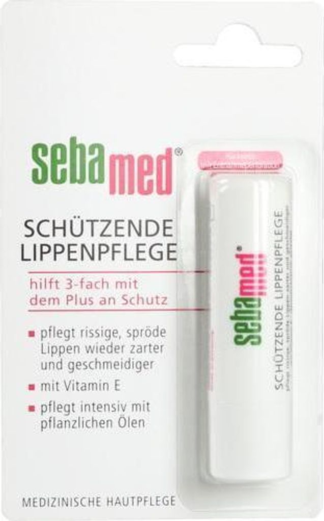 Sebamed Schützende Lippenpflege pflegt rissige und spröde Lippen